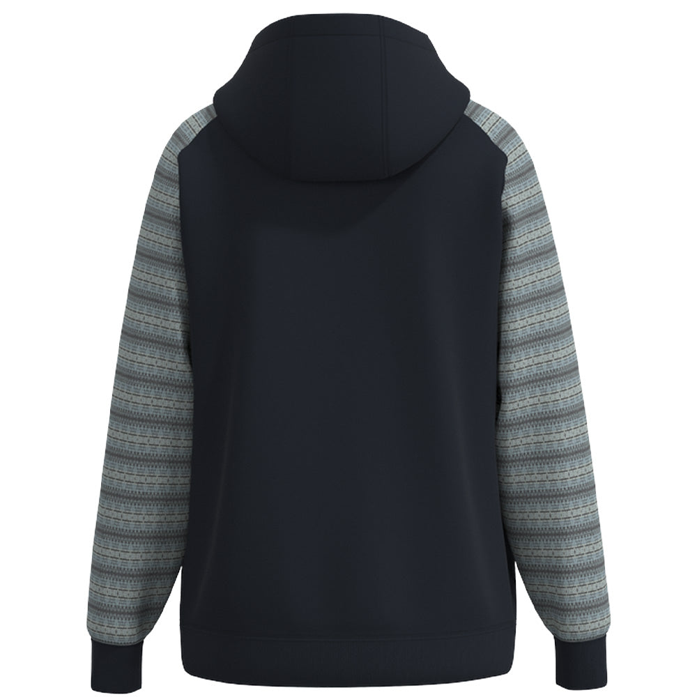 Roughy Hoody Navy Blue w/Stipes