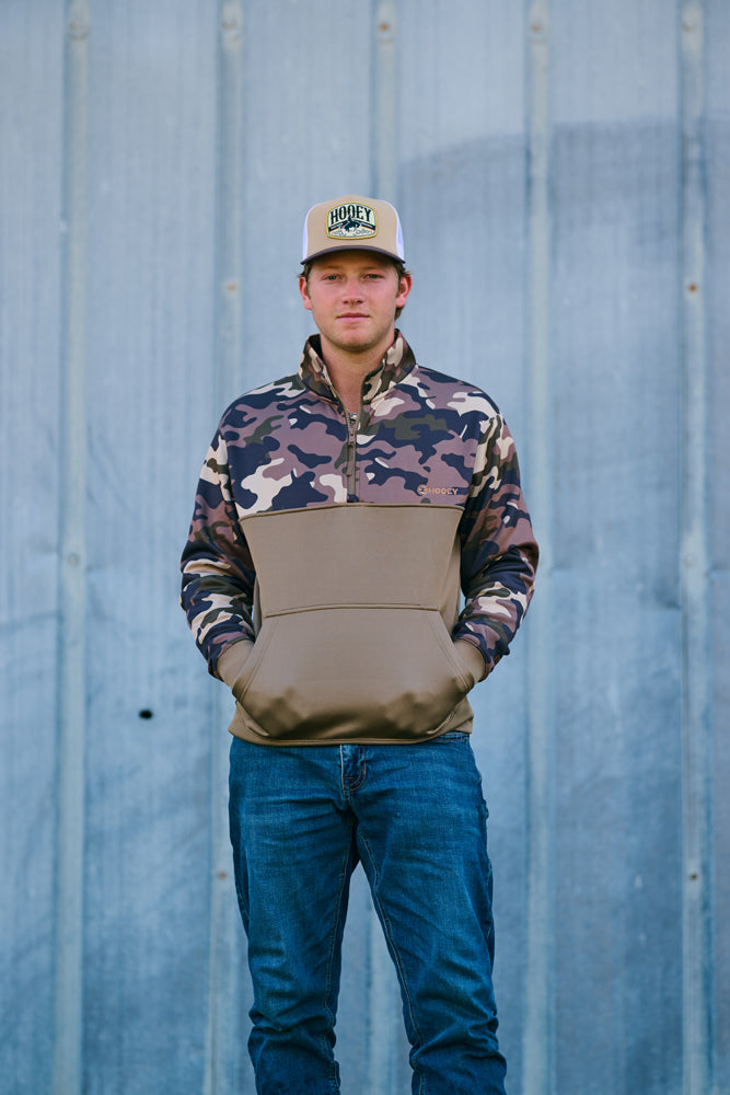 Legendary Polar Fleece Pullover Brown/Camo