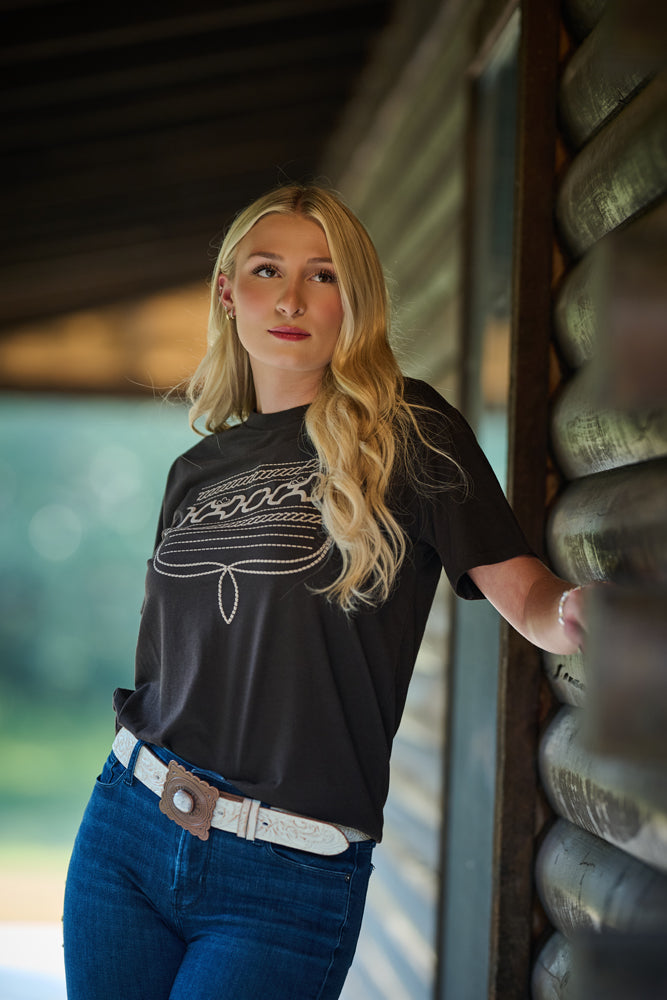 Leona Hooey T-shirt Dark Brown