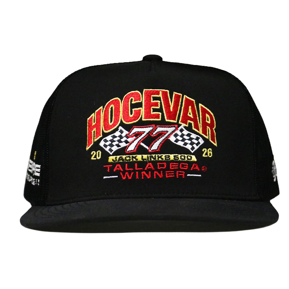 Spire Motorsports Hocevar Hat Black w/Red & yellow