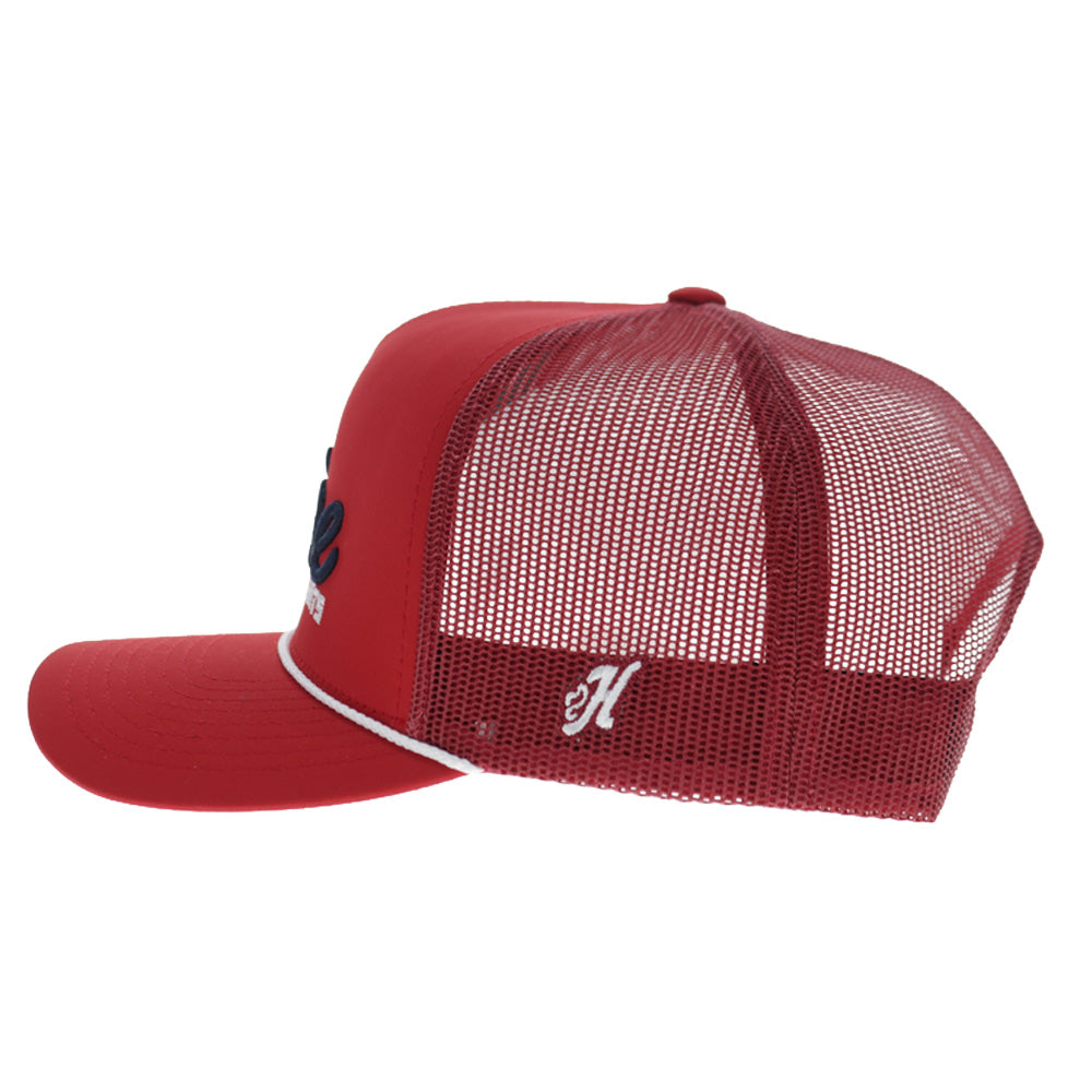 Spire Motorsports Hat Red w/Navy & White Logo