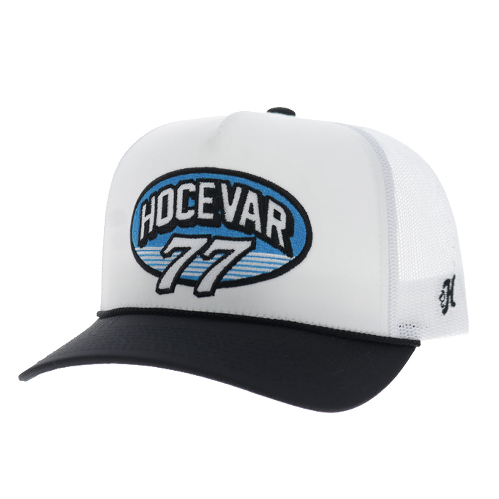 Spire Motorsports Hat White/Black w/Blue & White Logo