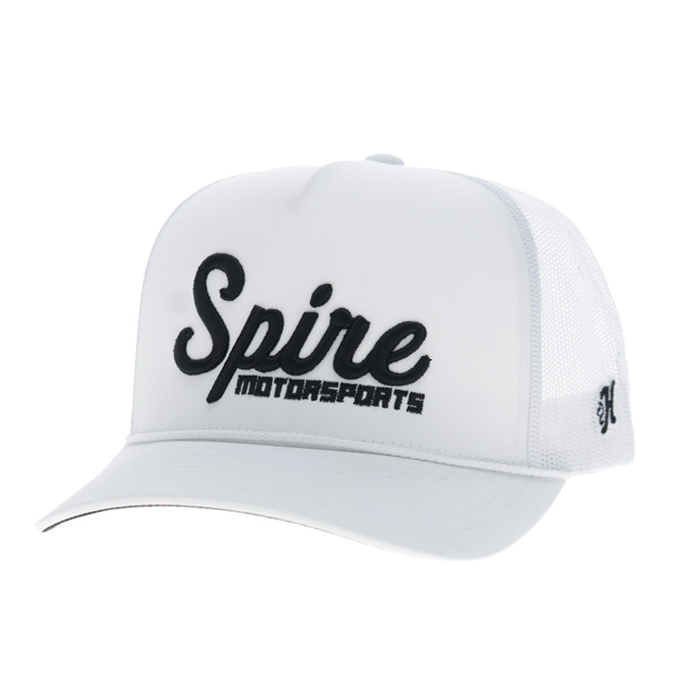 Spire Motorsports Hat White w/Black Logo
