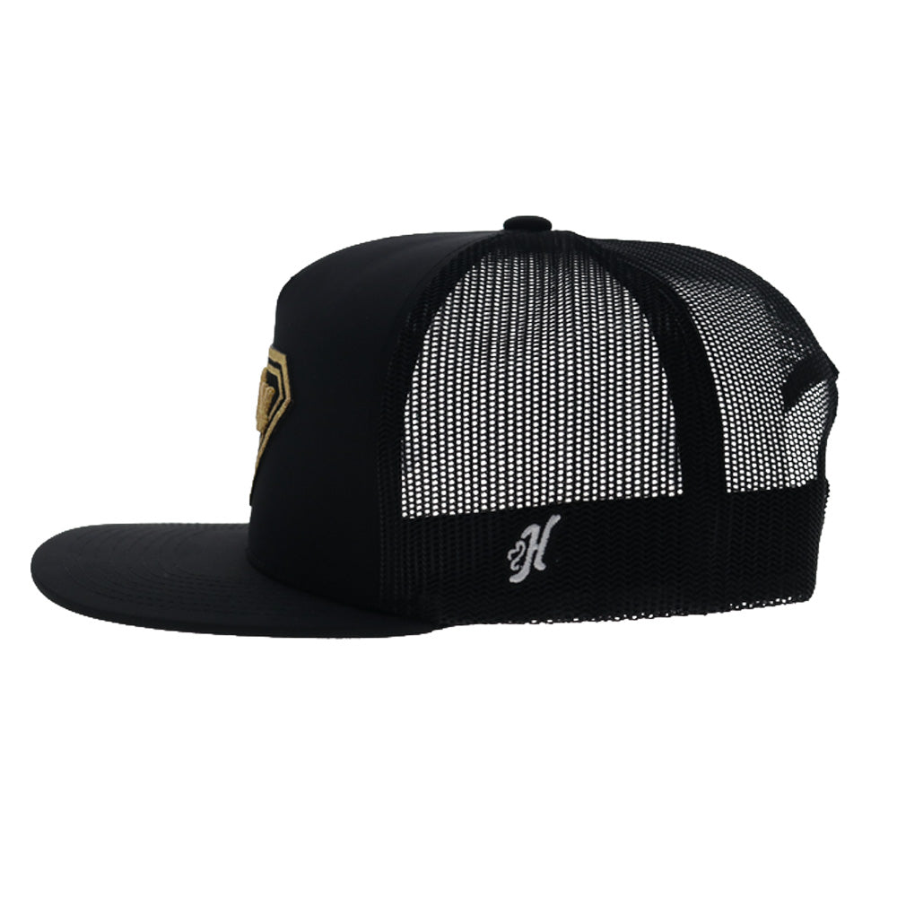 Stetson 10X Hat Black w/Yellow