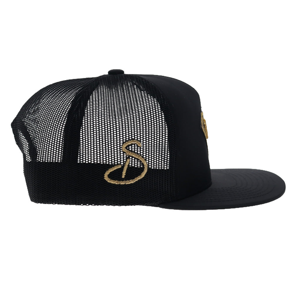Stetson 10X Hat Black w/Yellow