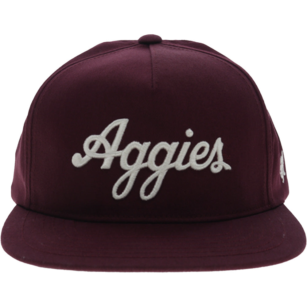 Texas A&M 5-Panel Full Surround Hat Maroon