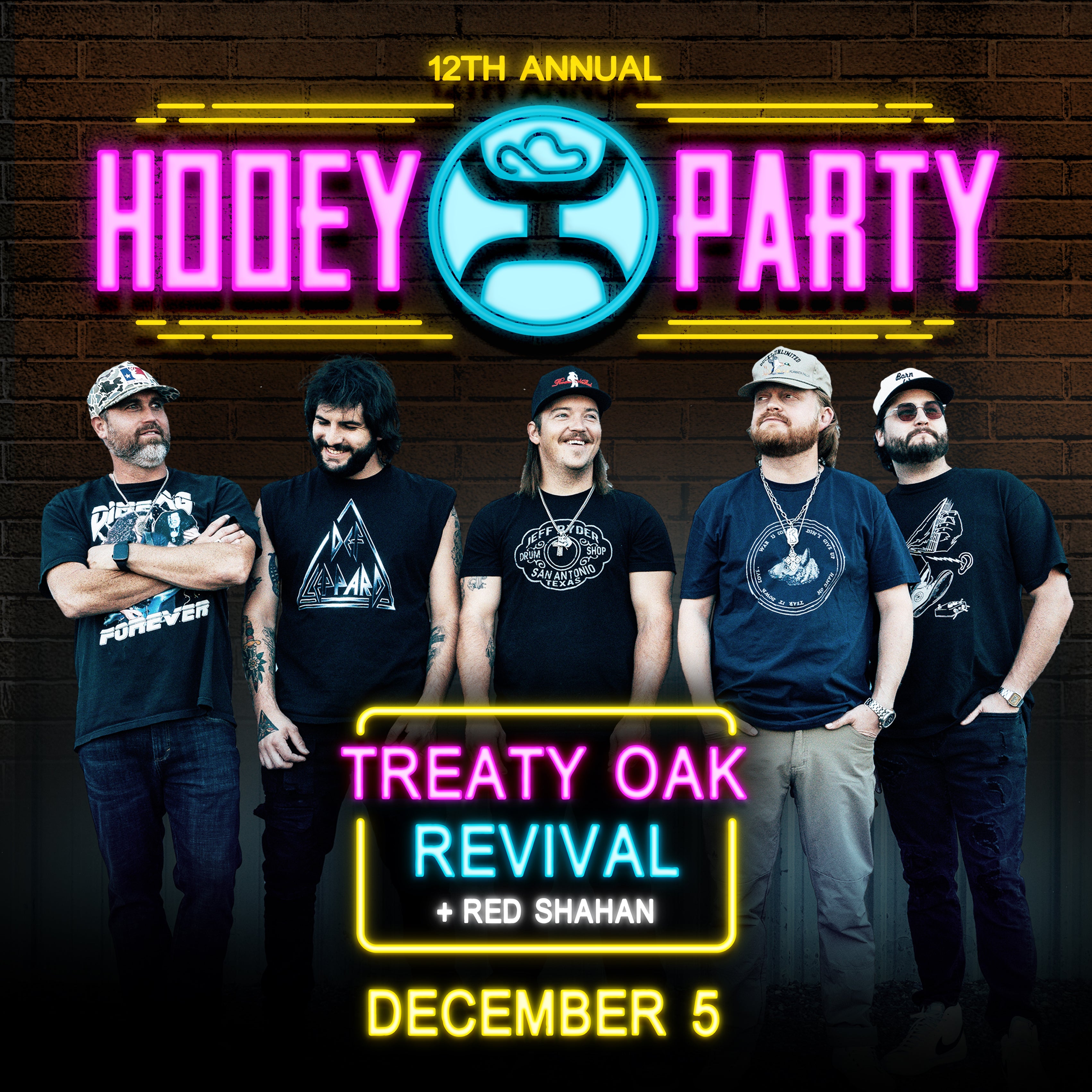 GA Tickets Treaty Oak Revival w/Red Shahan 12/5
