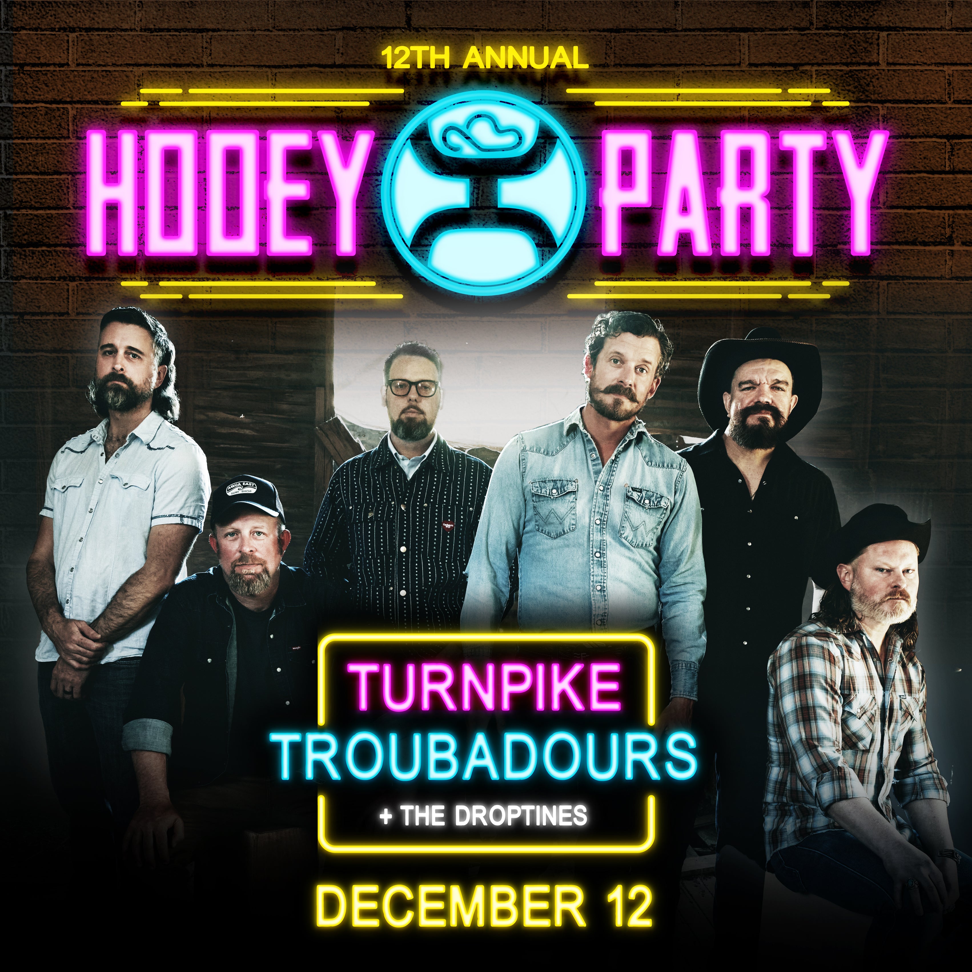 GA Tickets Turnpike Troubadours w/The Droptines 12/12