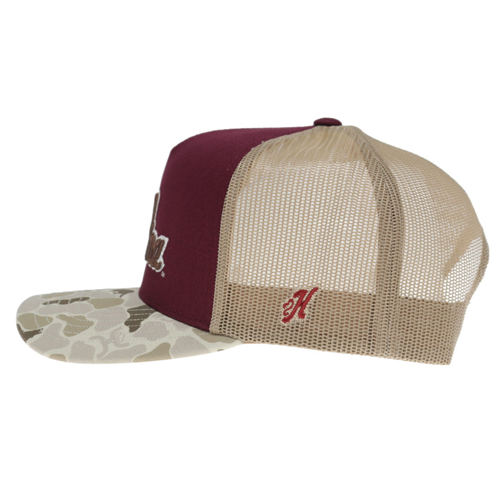 University of South Carolina 5-Panel Trucker Snapback Red/Camo