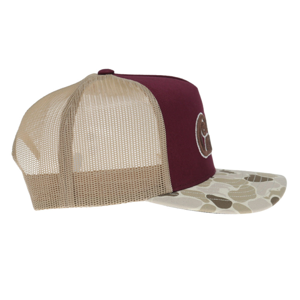University of South Carolina 5-Panel Trucker Snapback Red/Camo
