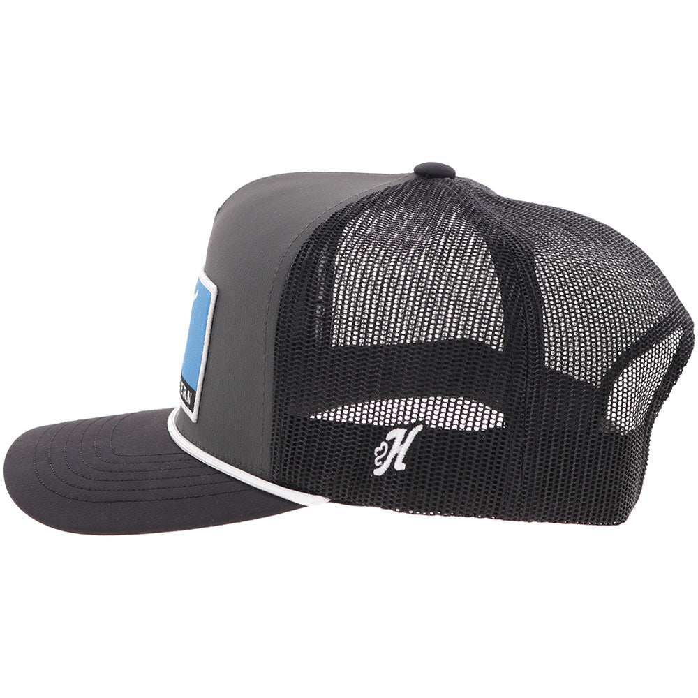 Wright Brothers Hat Charcoal/Black