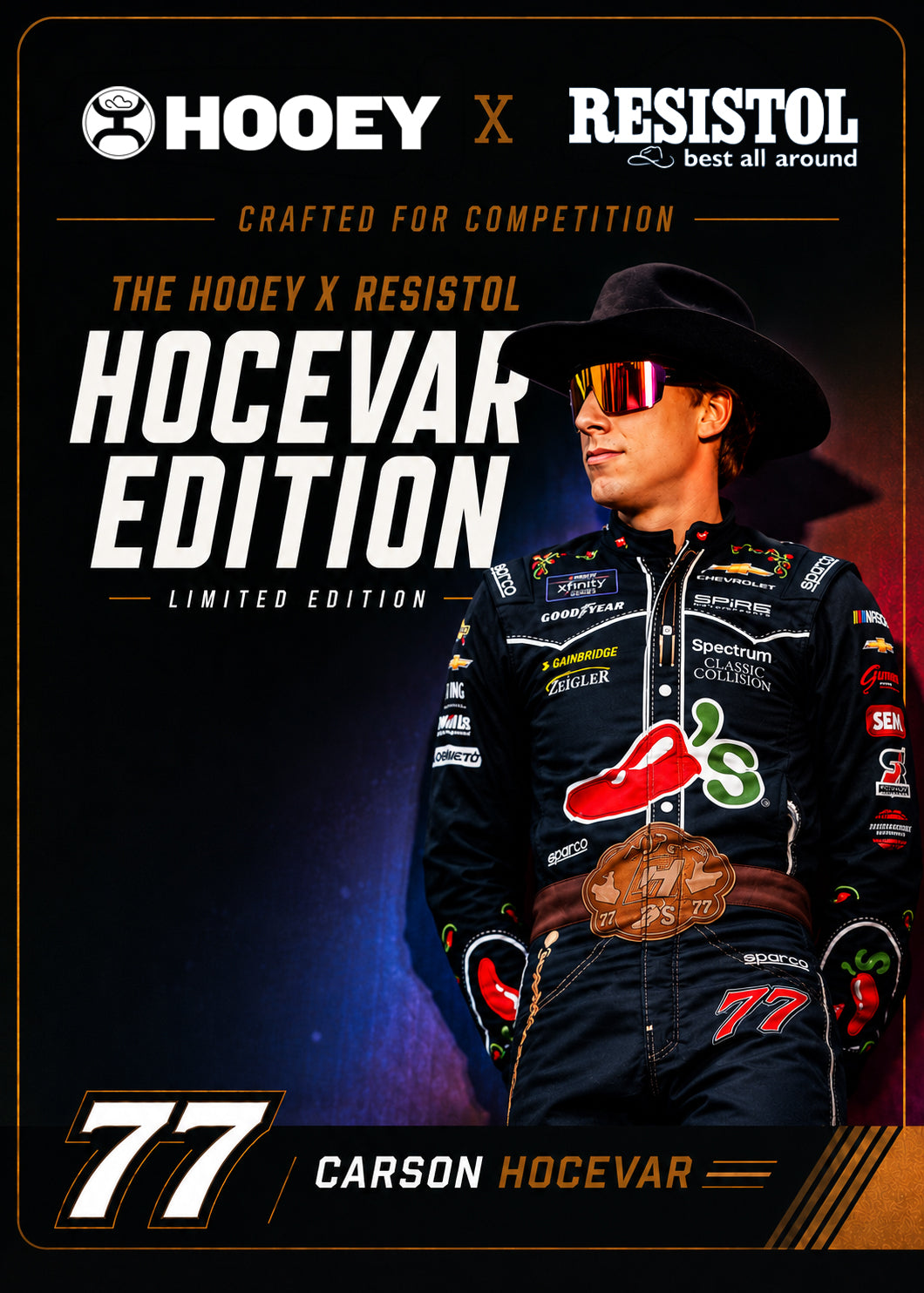 Hocevar Limited Edition 4X Day Money Cowboy Hat