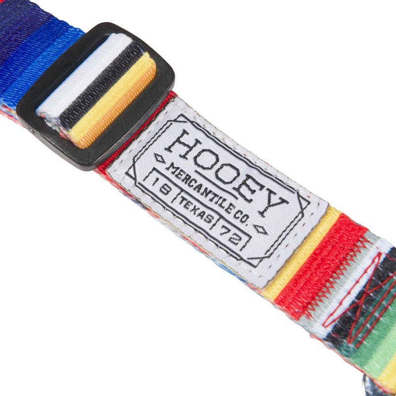 Hooey mercantile co tag on the tijuana serape pet walking harness