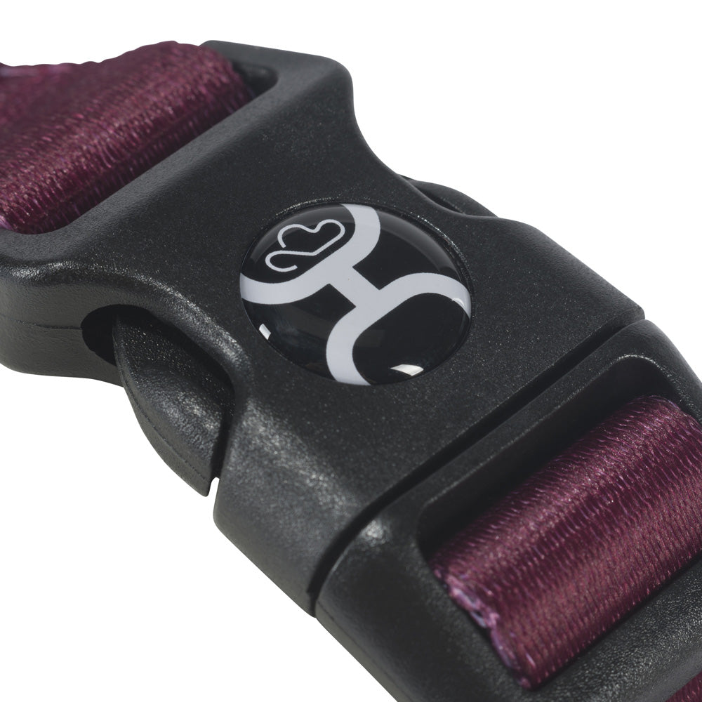 close up image of the closure on the totem pet walking harness