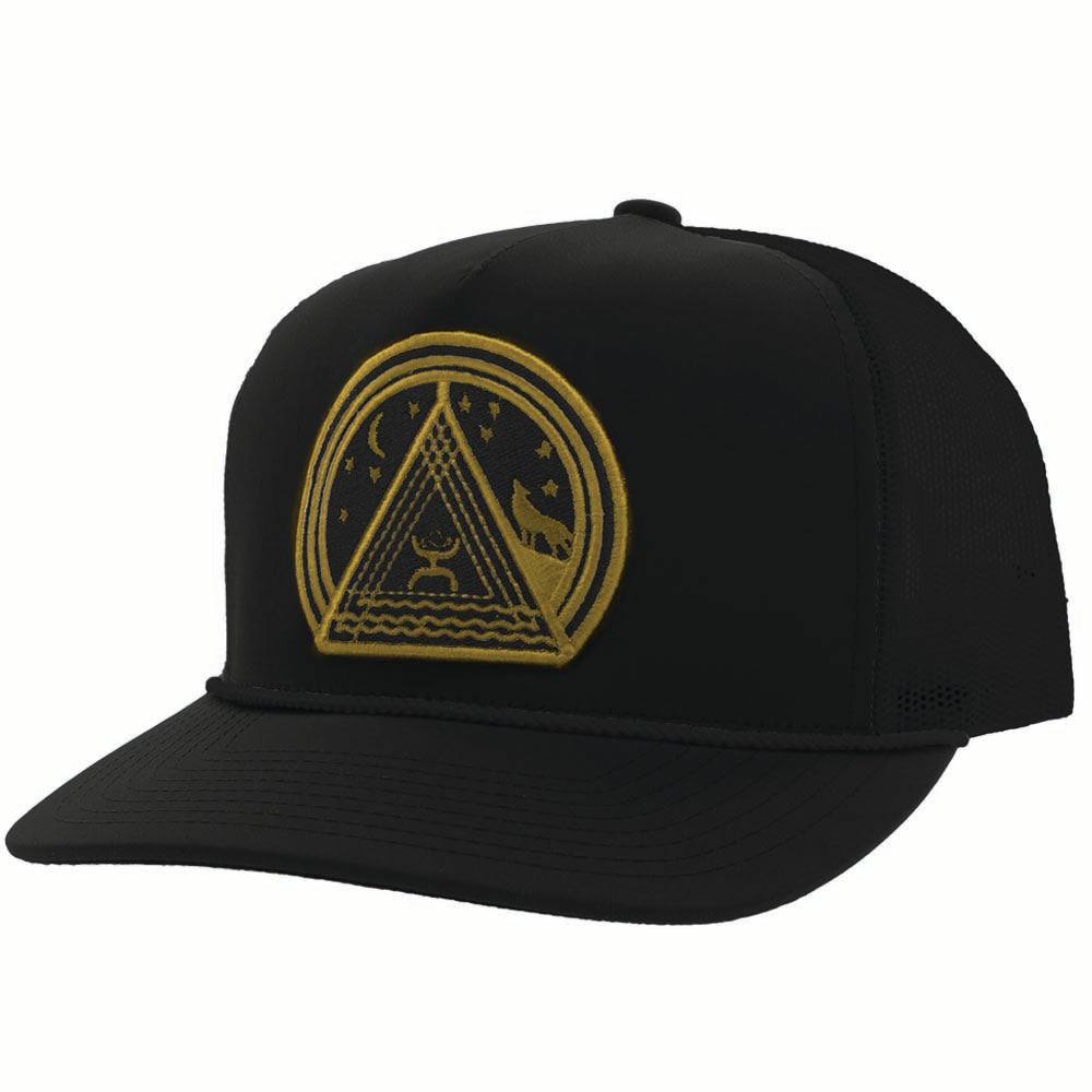 "Hooey Music" Black Hat w/Gold Logo