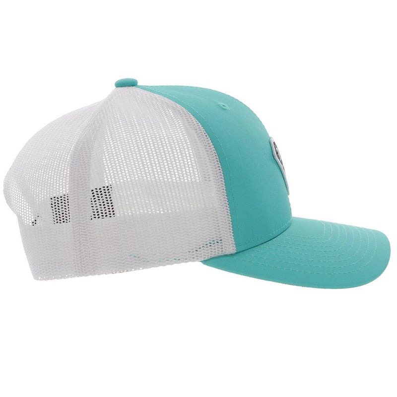 RLAG Turquoise/White Hat