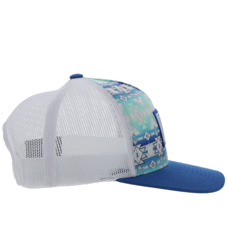Youth "Doc" Teal/White w/Aztec Hat