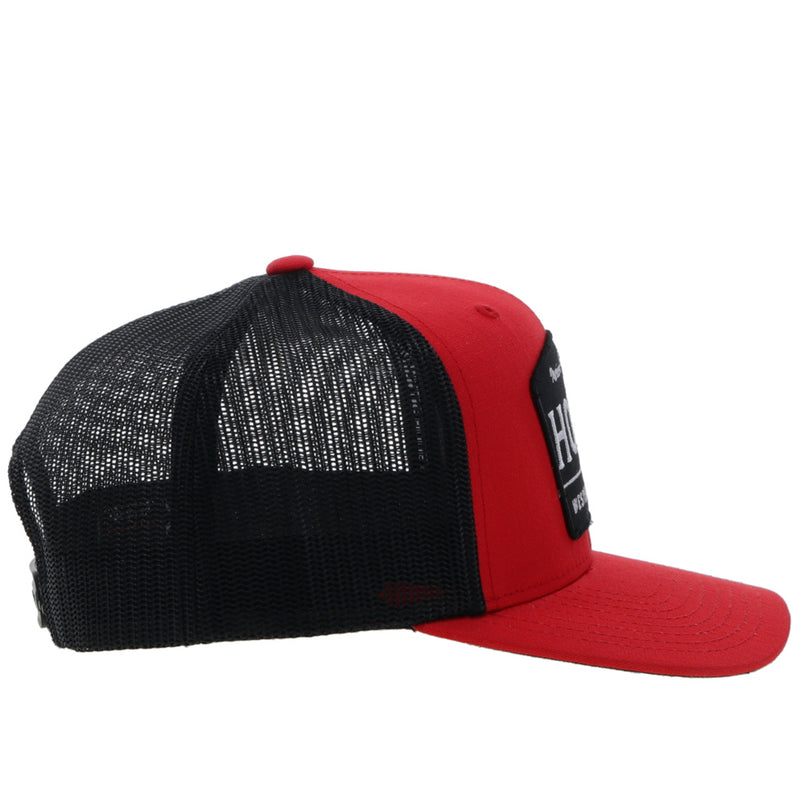 "Trip" Red/Black Hat