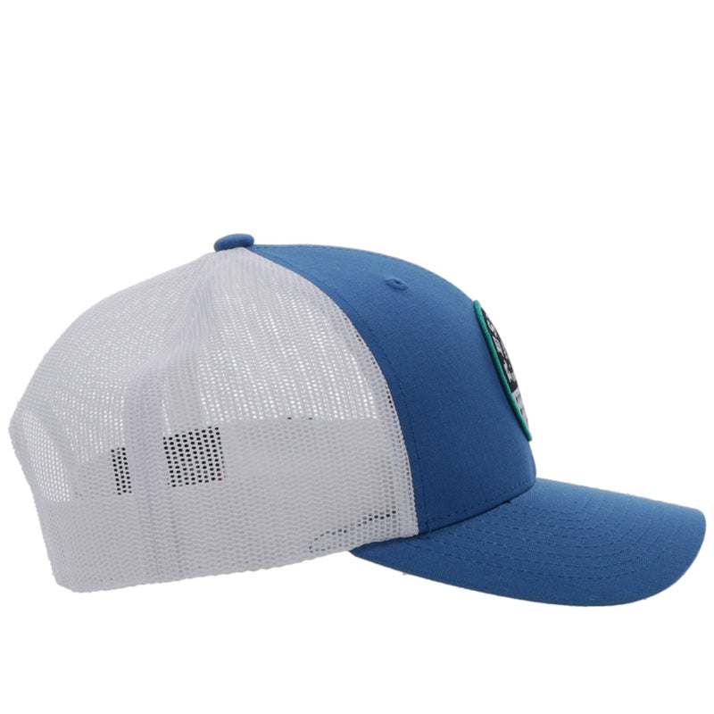 "Resistol" Blue/White Hat
