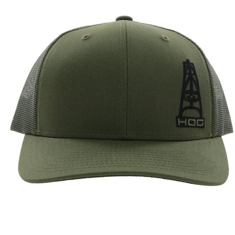 "HOG" Olive Hat