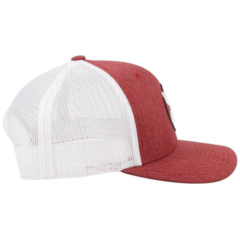 "Strap" Red/White Youth Hat