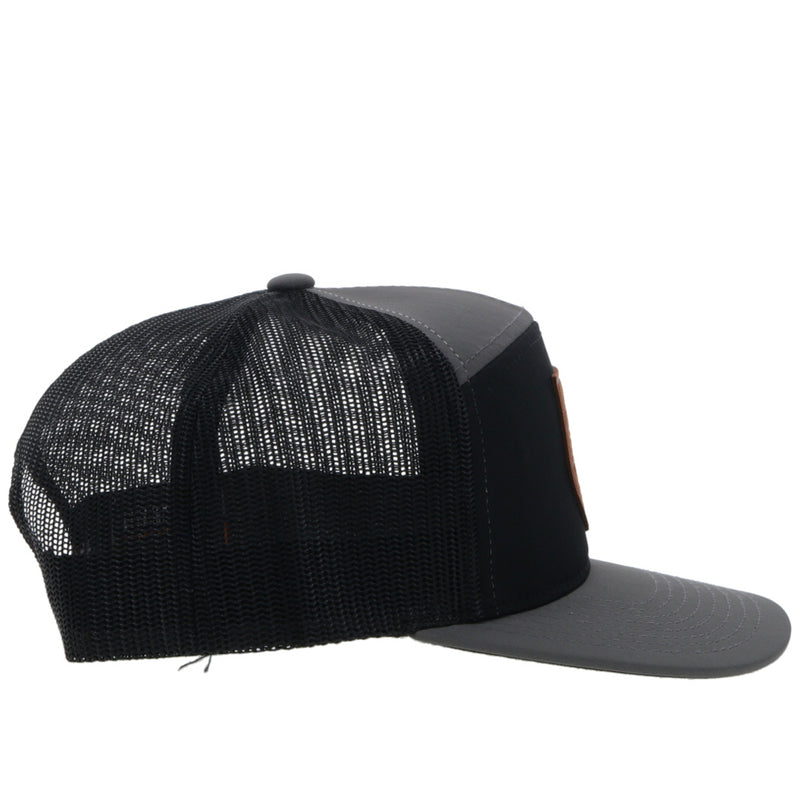 "Riggin" Grey/Black Hat