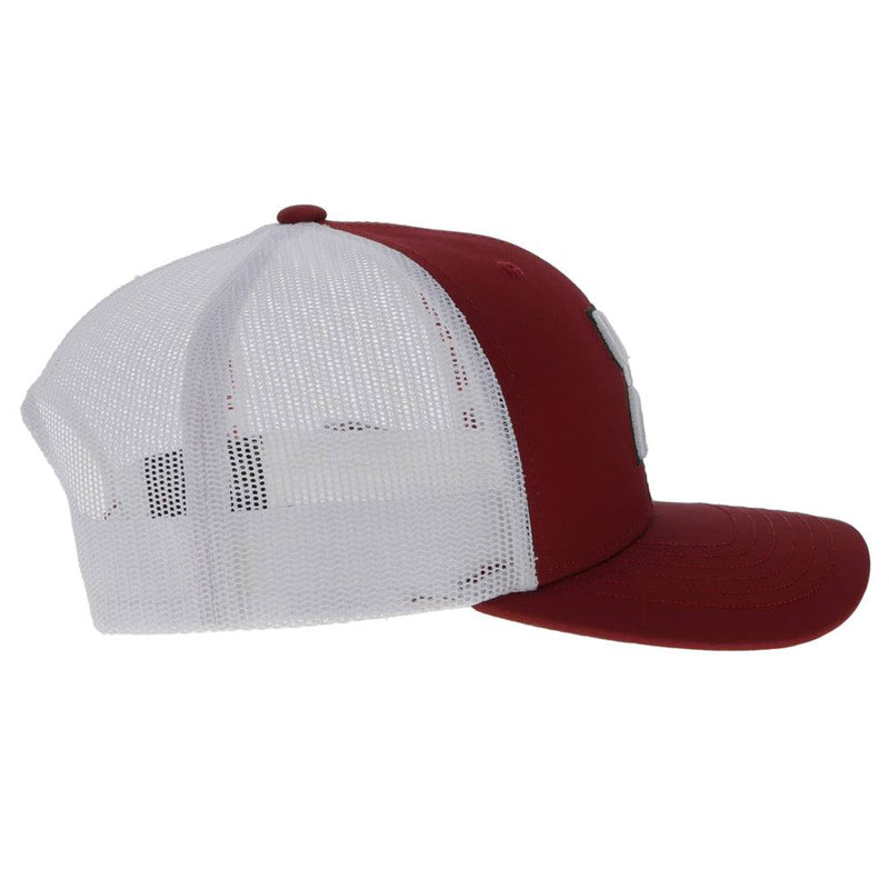 "University of Arkansas" Red/White w/Hooey Logo Hat