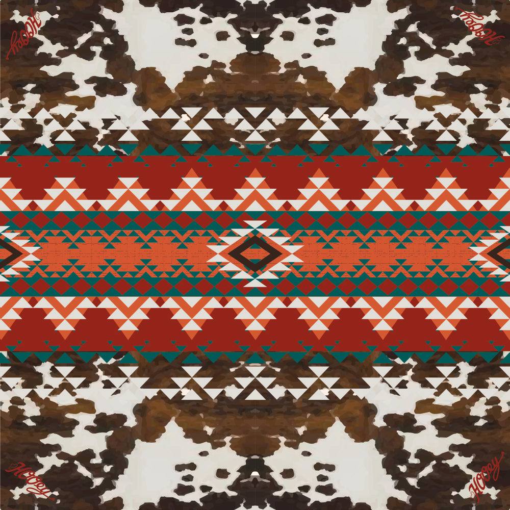 "Ponderosa" Wild Rag, Brown/Red