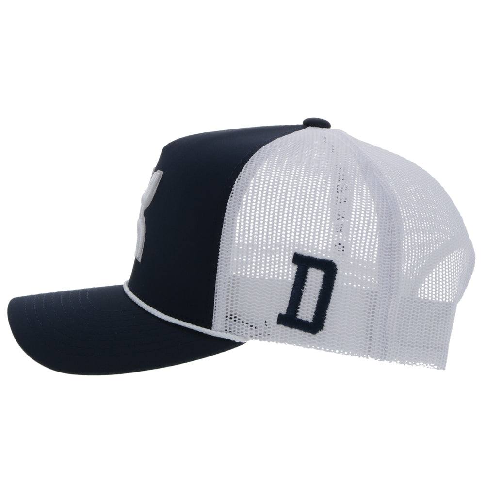 "Dallas Cowboys" Hat Blue/White w/ Hooey Logo