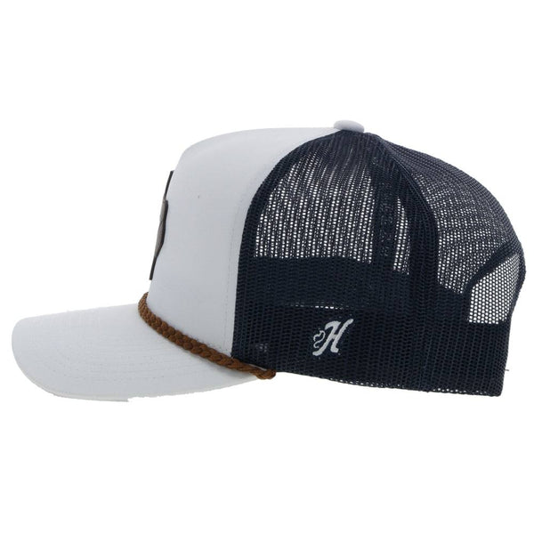 Hooey Dallas TX White/ Blue Cap