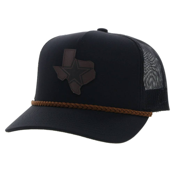 'Dallas Cowboys' Black Hat w/ Brown Texas Logo – Hooey