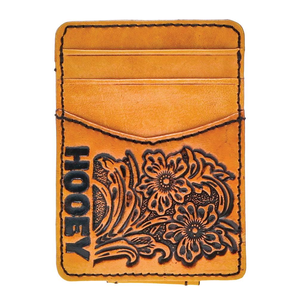"Anhalt" Hooey Money Clip Tan / Floral