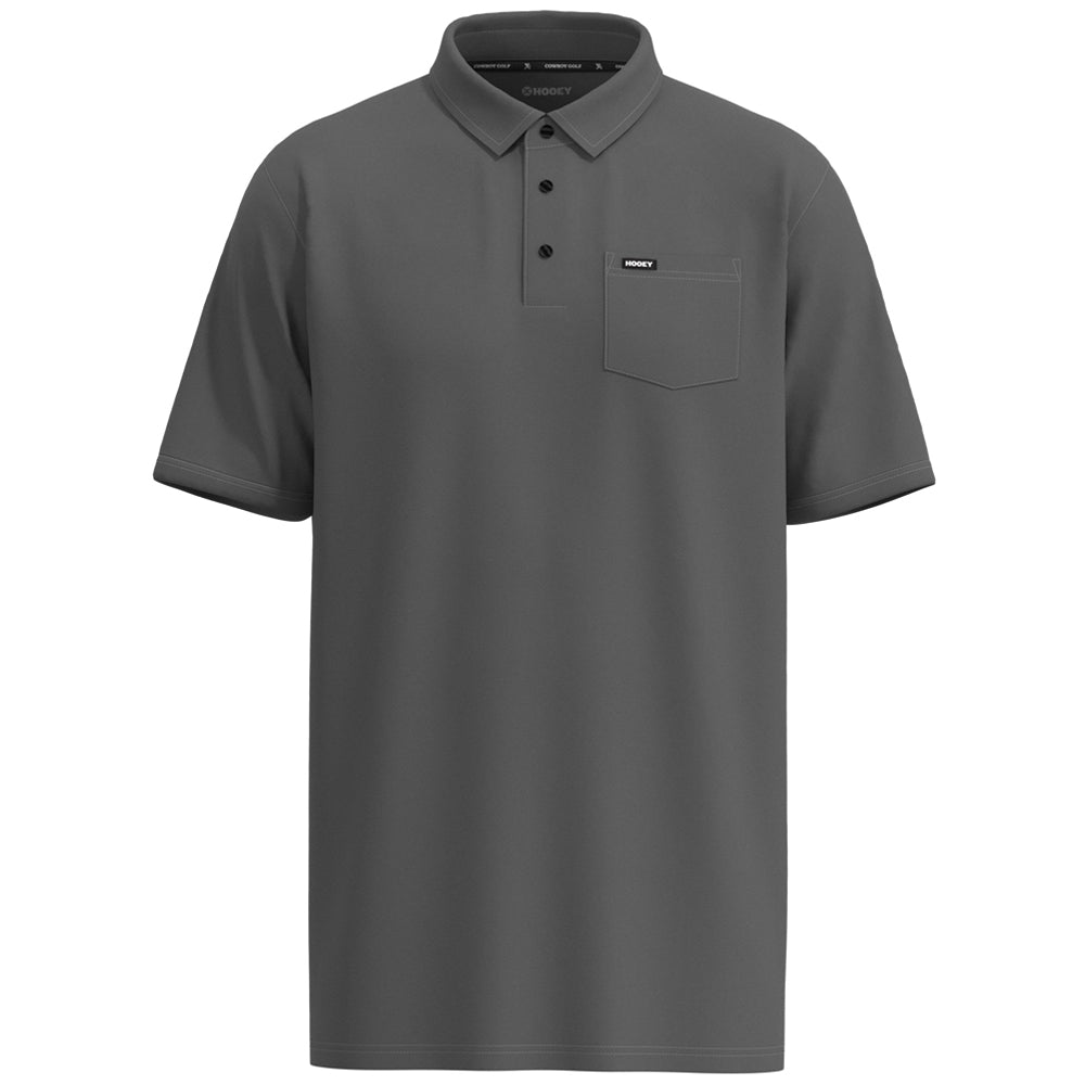 "Hot Shot" Grey Polo