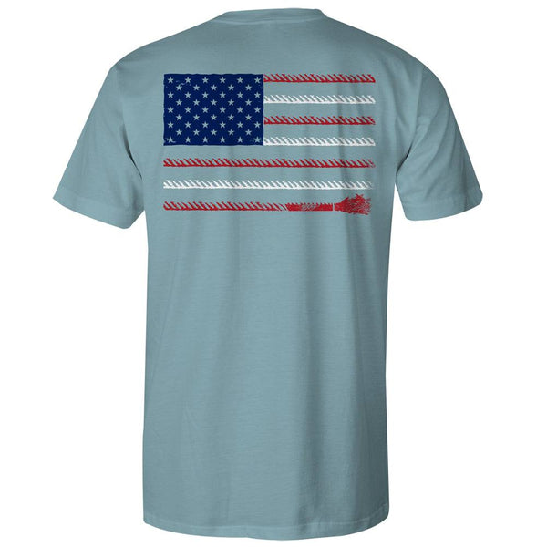 "Liberty Roper" Denim Pocket T-shirt