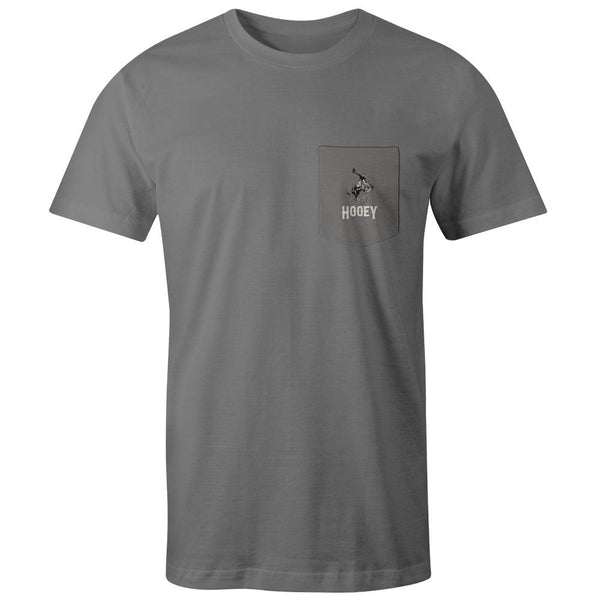 "Cheyenne" Grey Pocket T-Shirt