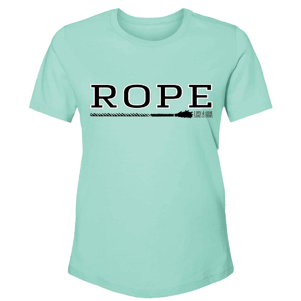 "Rope" Teal T-shirt