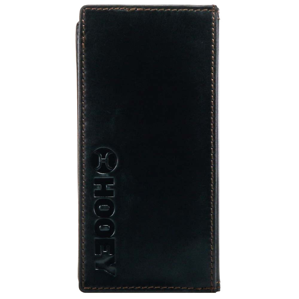 "Hooey Classic" Smooth Black Rodeo Wallet