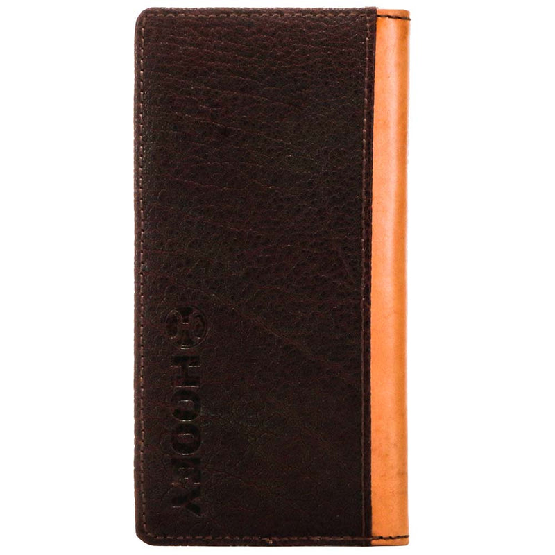 "Top Notch" Rodeo Hooey Wallet Tan/Brown w/ Ivory Leather