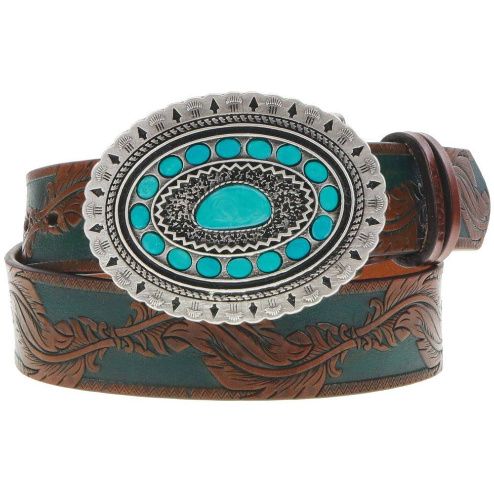 ladies belt for dress Women's Barely Noticeable Thin Full-Grain Leather Belt 1/2 Inch Wide