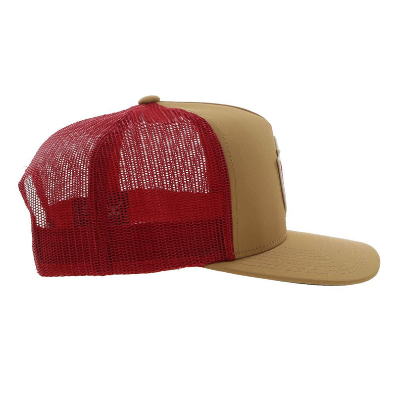 "Lone Star" Tan/Red Hat