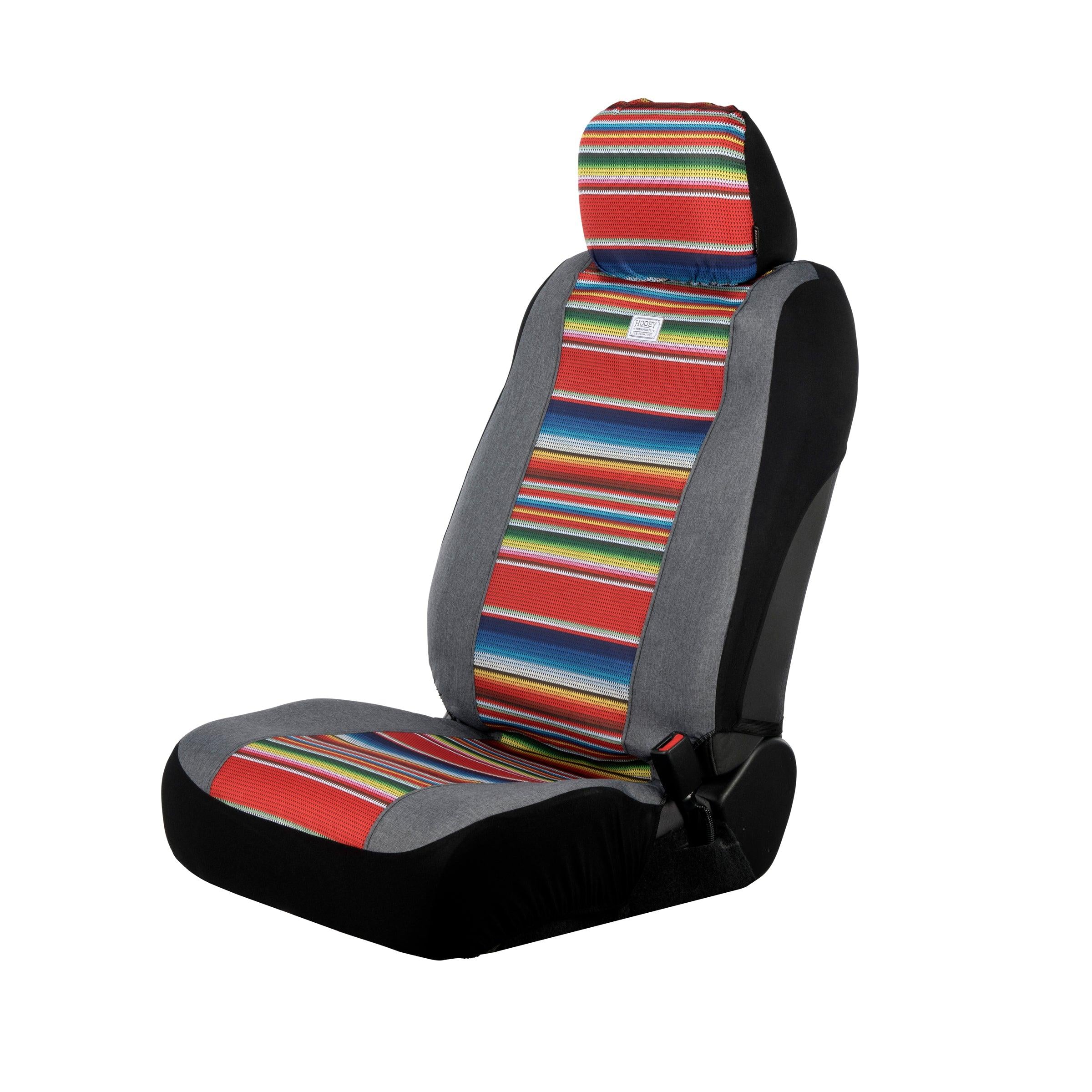 Grey/Serape Seat Cover