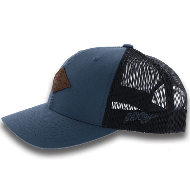 "Graphite" Blue/Black Hat