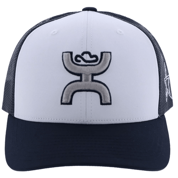 Hooey Dallas TX White/ Blue Cap