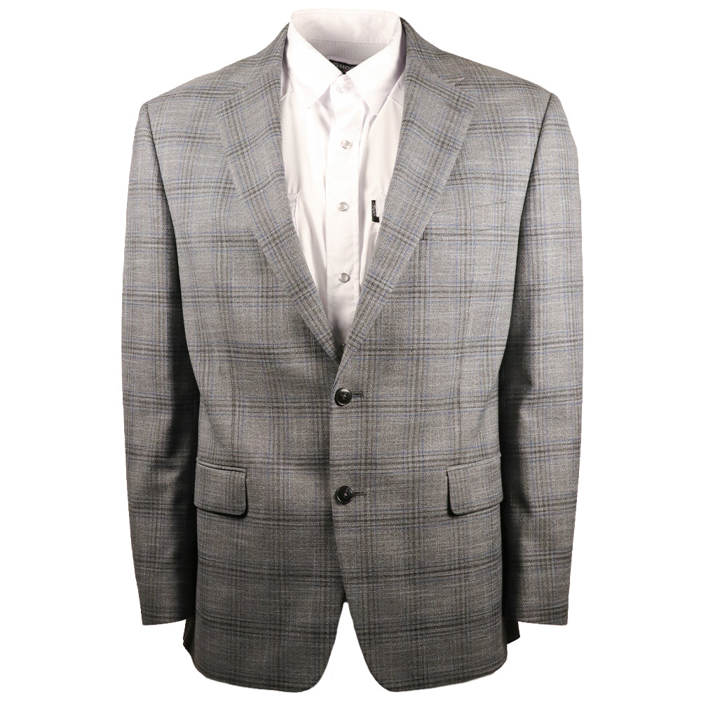Hooey Sport Coat Grey/Blue Plaid