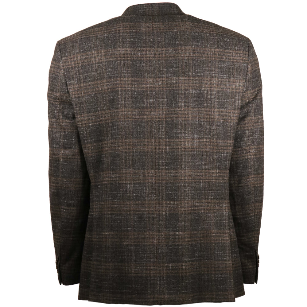 Hooey Sport Coat Charcoal/Brown Plaid