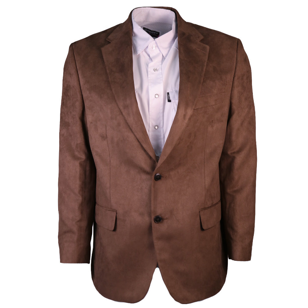Hooey Sport Coat Brown Suede