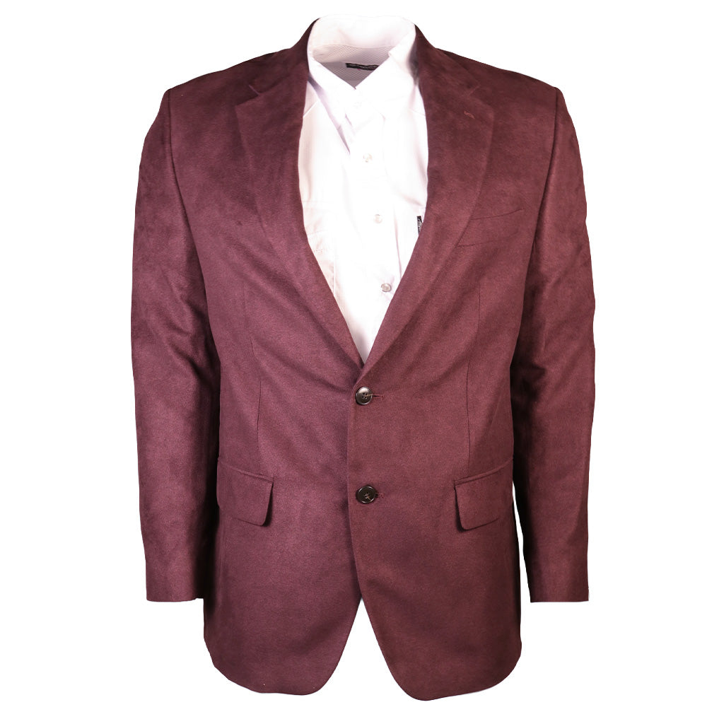 Hooey Sport Coat Burgundy Suede