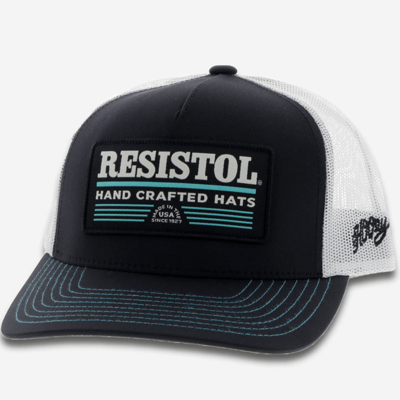 "Resistol" Black/White Mesh Hat