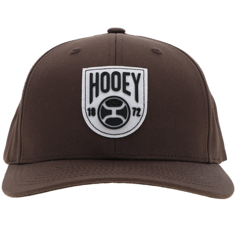 Front of the Brown on brown "Bronx" with white and black patch
