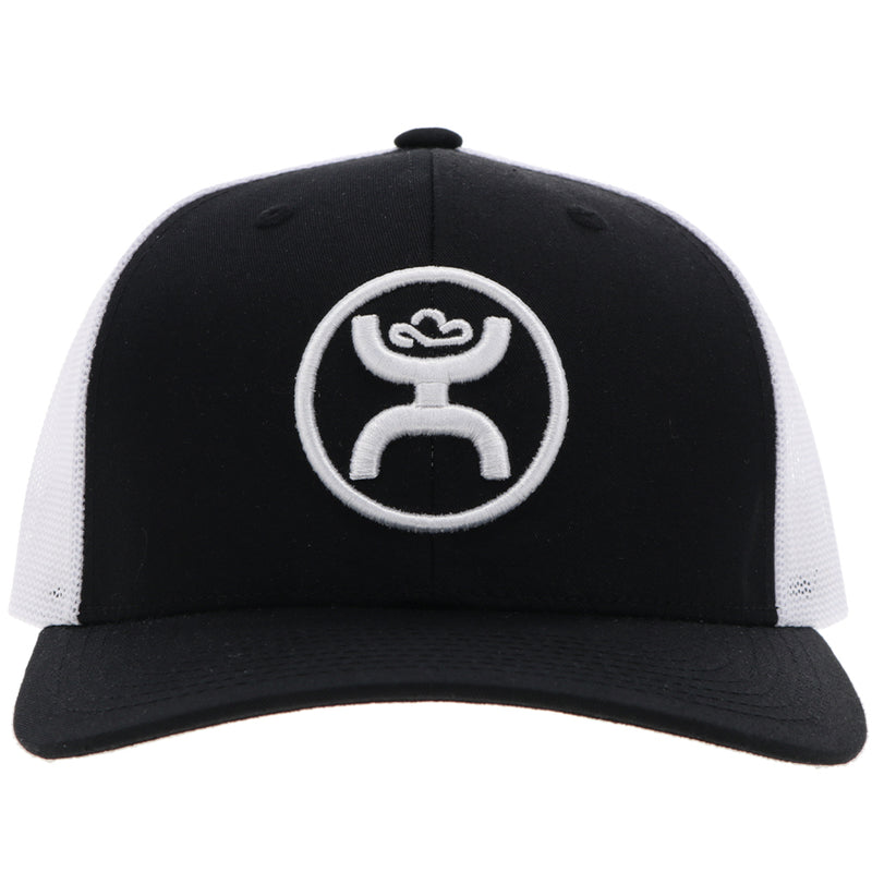 "O-Classic" Hat Black/White w/White Circle Logo